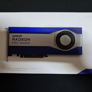 RADEON PRO W6800 GDDR6 32G 대원CTS정품