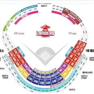 3월23일 SSG 두산 노브랜드 테이블석 5연석