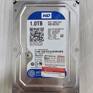 WD HDD 하드 디스크 1TB