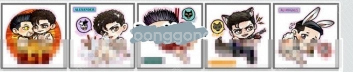 섀헌(섀도우헌터스) 말렉(알렉매그) 회지(만화, 소설)...--8
