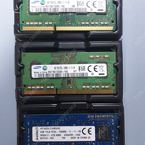 노트북 램 ddr3 4기가 3장 일괄판매