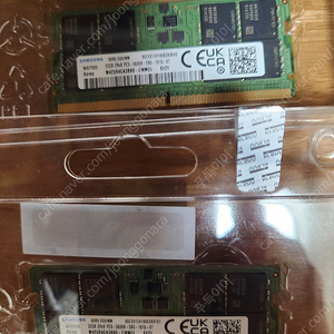 삼성 노트북램 DDR5 5600MHz 32GB 2개