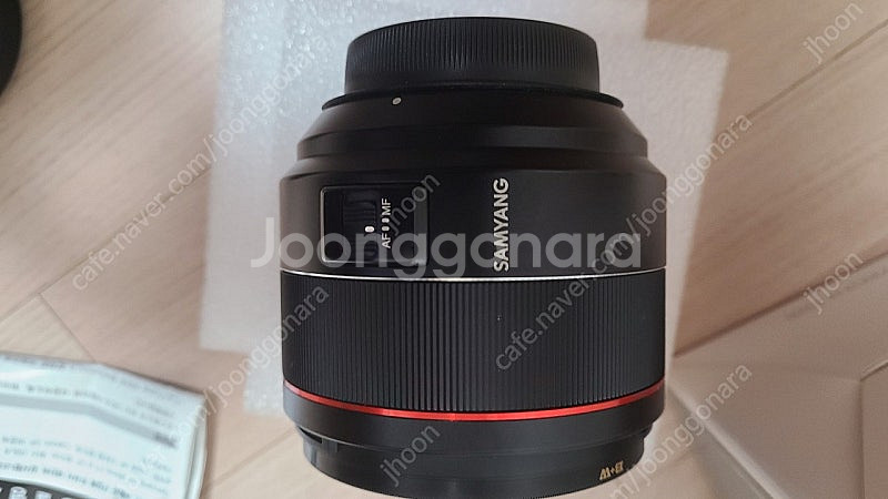 삼양 85mm 1.4 AF 캐논EF마운트--1