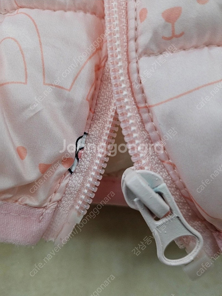 여아 경량 패딩 점퍼 90--1