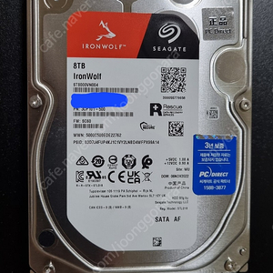 씨게이트 아이언울프 ST8000VN004 NAS 하드디스크 8TB NAS HDD