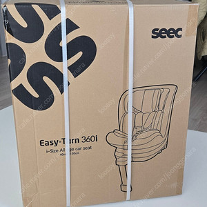 seec 이지턴 360i 카시트 팝니다.