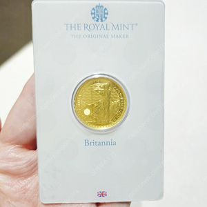 The royal mint 브리타니아 불리온 금화 1/4