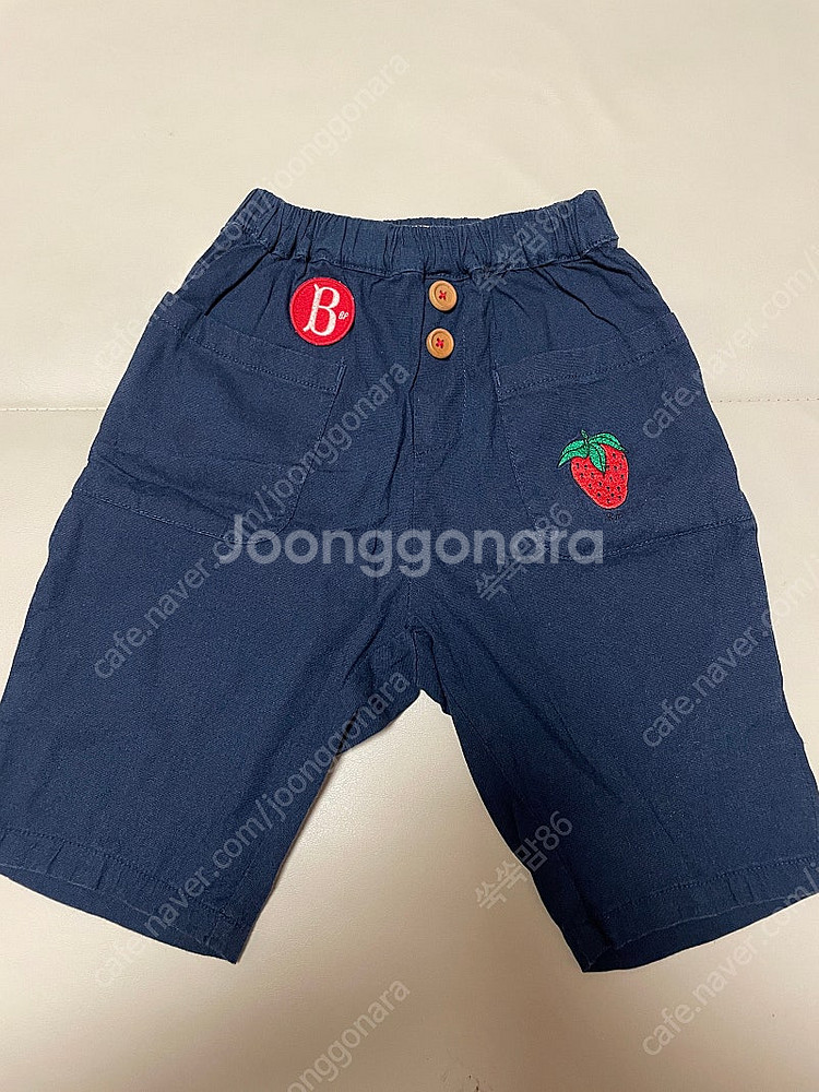 베베드피노 딸기 반바지100--0