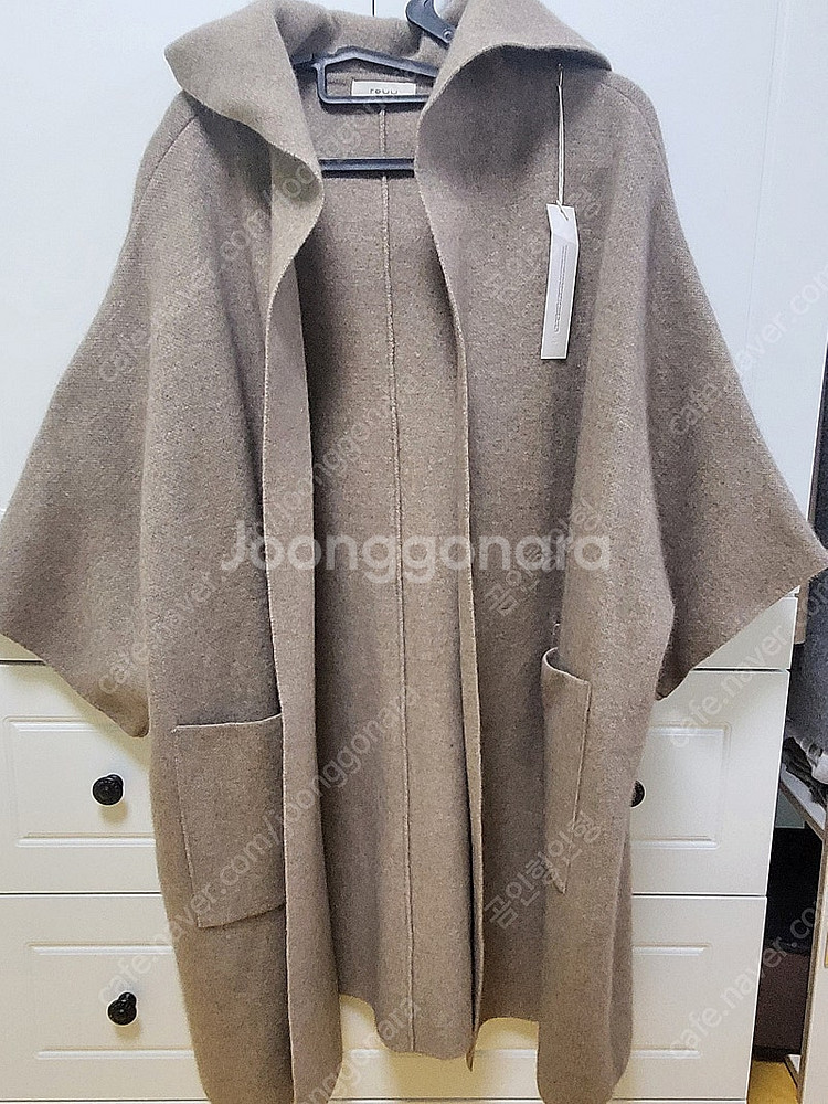 울니트 숄스타일 가디건--0