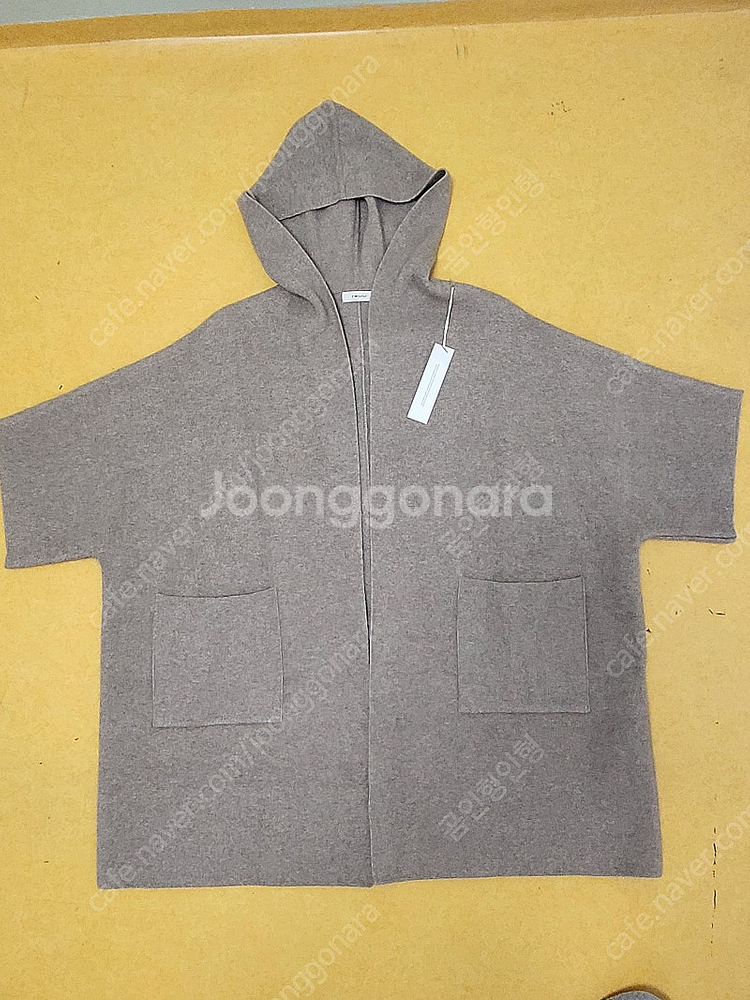 울니트 숄스타일 가디건--4