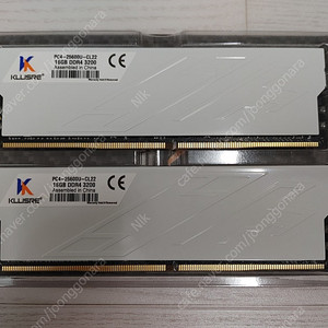 KLLISRE DDR4-3200 White (32GB(16Gx2)) <택포>