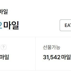 롯데잇츠 30,000 마일리지
