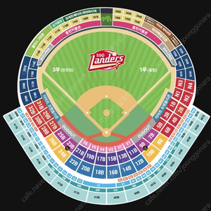 23일(일) SSG랜더스VS두산 피코크테이블석 15구역 4연석,2연석도 가능