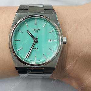 티쏘 PRX쿼츠40mm 라이트그린