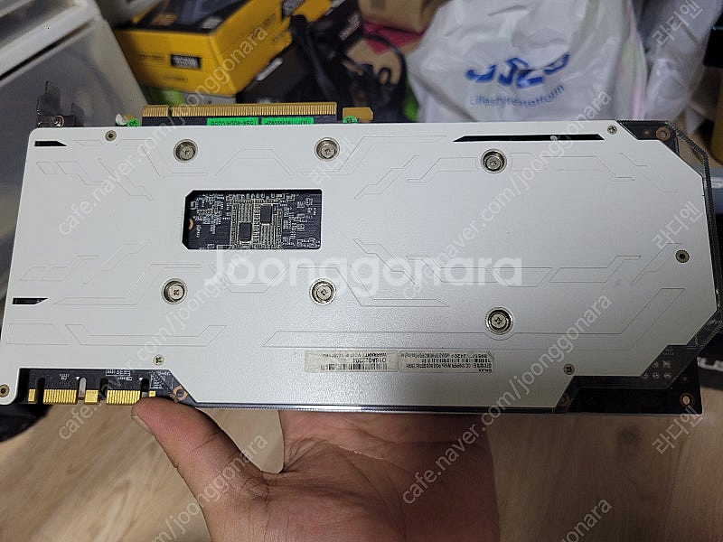 Gtx 1070 개간지 화이트 그래픽카드 팝니다--1