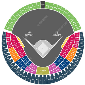 3월25일(화) 26일(수) 27일(목) LG트윈스 vs한화 1루 블루석, 오렌지석 양도합니다.