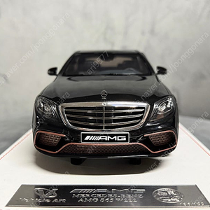 1:18 VehicleArt 벤츠 S65 amg 레진 다이캐스트 모형자동차