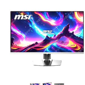 4K OLED 모니터 MSI MPG 321URXCL QD-OLED 240 4K UHD