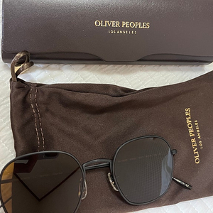 올리버피플스 Oliver Peoples 안경 선글라스 매트블랙 티타늄 택포22만