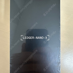 Ledger nano x 미개봉 신품