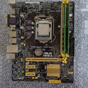 I7 4790 + ASUS H81 + DDR3 4GB X 2 택포 6만