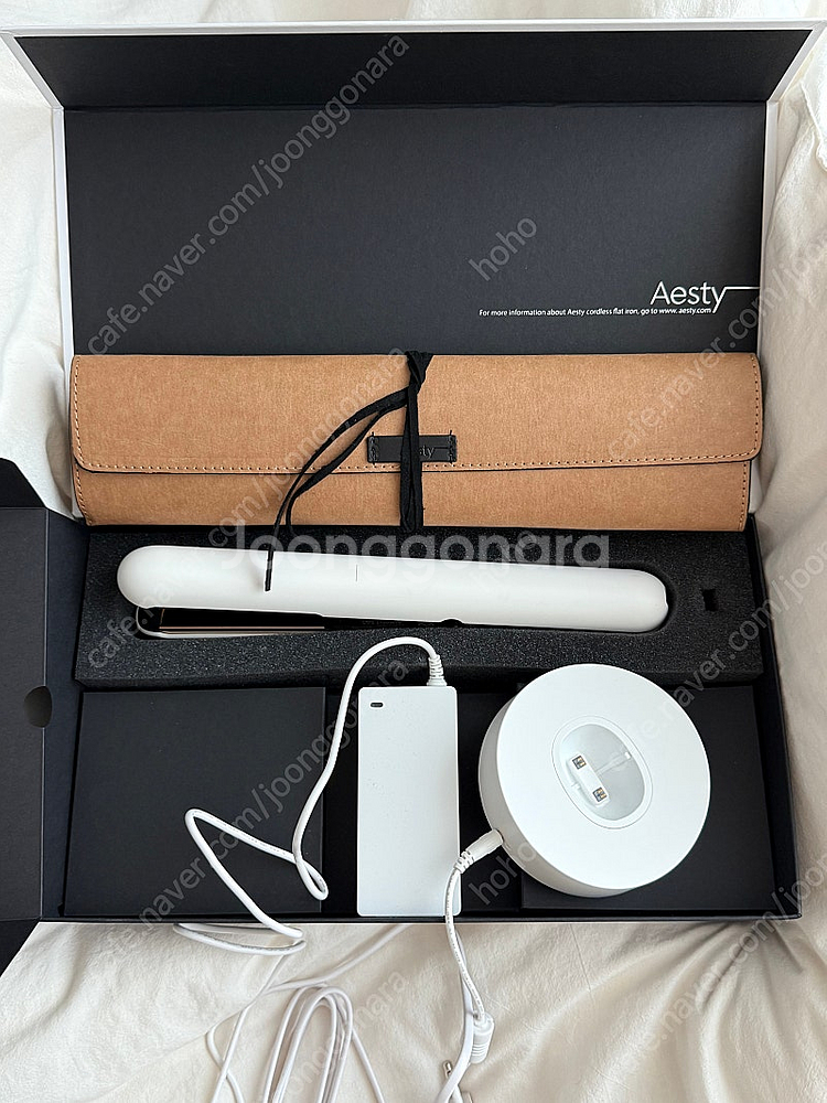 에스티 무선+유선 고데기 (Aesty) 싸게 팔아요:)--1