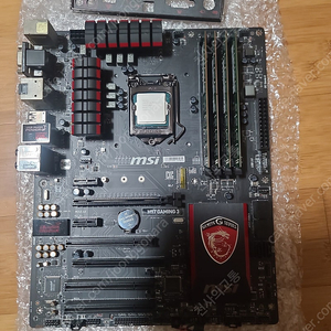 msi h97 gaming3, i7 4770k, 16기가 일괄 판매