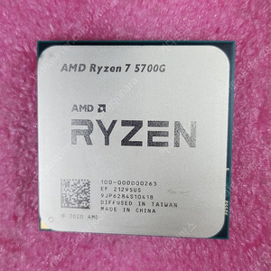 [AMD 라이젠 버미어 5600X,5700G 정품 ,중고