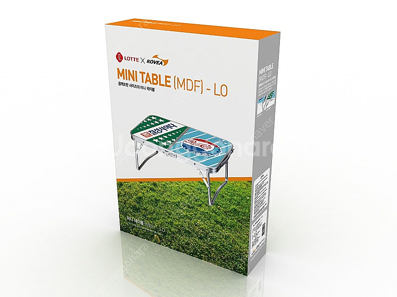 롯데칠성 x 코베아 캠핑테이블 새제품 팝니다--0