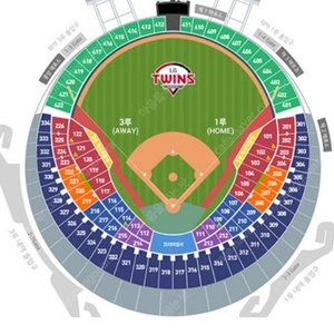 3/22(토) 롯데 vs LG 1루, 3루 응원석 2연석 삽니다
