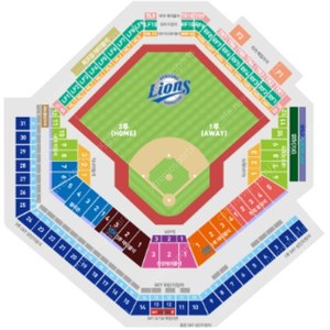 3/22 3/23 삼성 키움 SKY 상단지정석 원정응원석 2연석 4연석