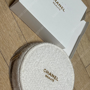 샤넬 트위드 파우치 chanel