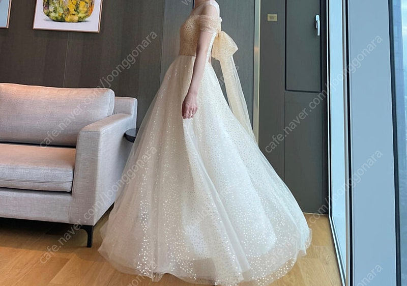 프로미스원 앨리스 롱 드레스 새상품(셀프웨딩, 유색웨딩드레스, 콩쿨드레스, 피로연드레스, 2부드레스, 돌잔치드레스,... 이미지