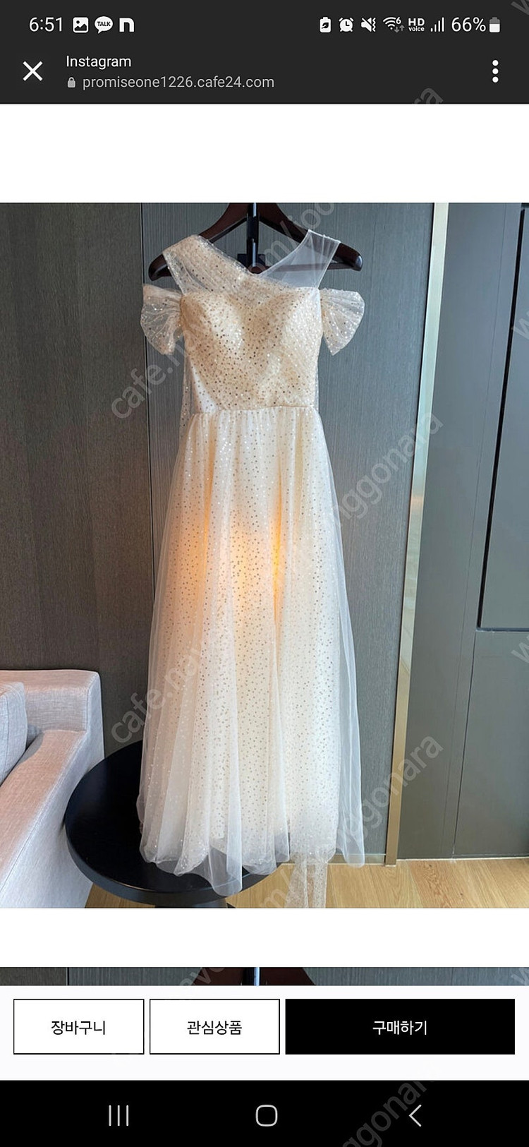 프로미스원 앨리스 롱 드레스 새상품(셀프웨딩, 유색웨딩드레스, 콩쿨드레스, 피로연드레스, 2부드레스, 돌잔치드레스,... 이미지