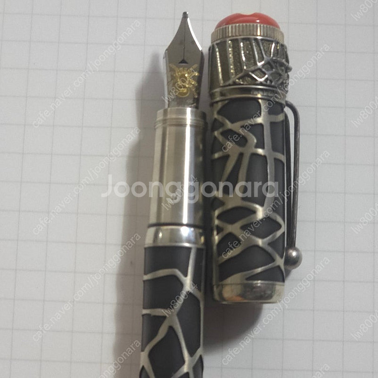 만년필 몽블랑 루즈앤느와 메타모포시스 솔리테어 / 비스...--2
