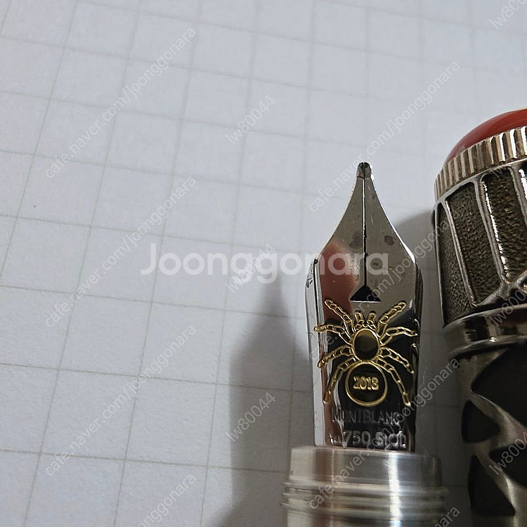 만년필 몽블랑 루즈앤느와 메타모포시스 솔리테어 / 비스...--3
