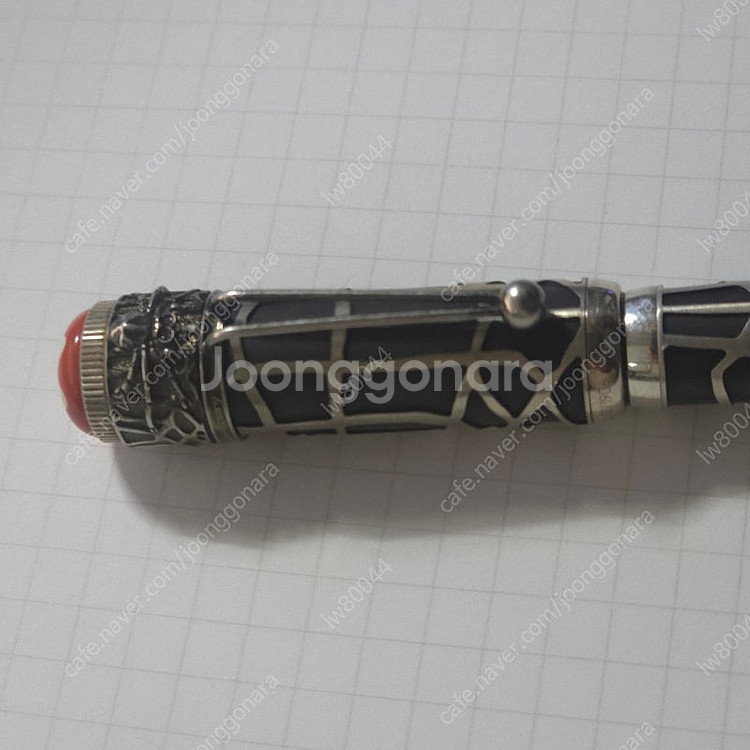 만년필 몽블랑 루즈앤느와 메타모포시스 솔리테어 / 비스...--6