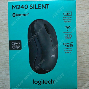 로지텍 M240 Silent 블루투스 그래파이트