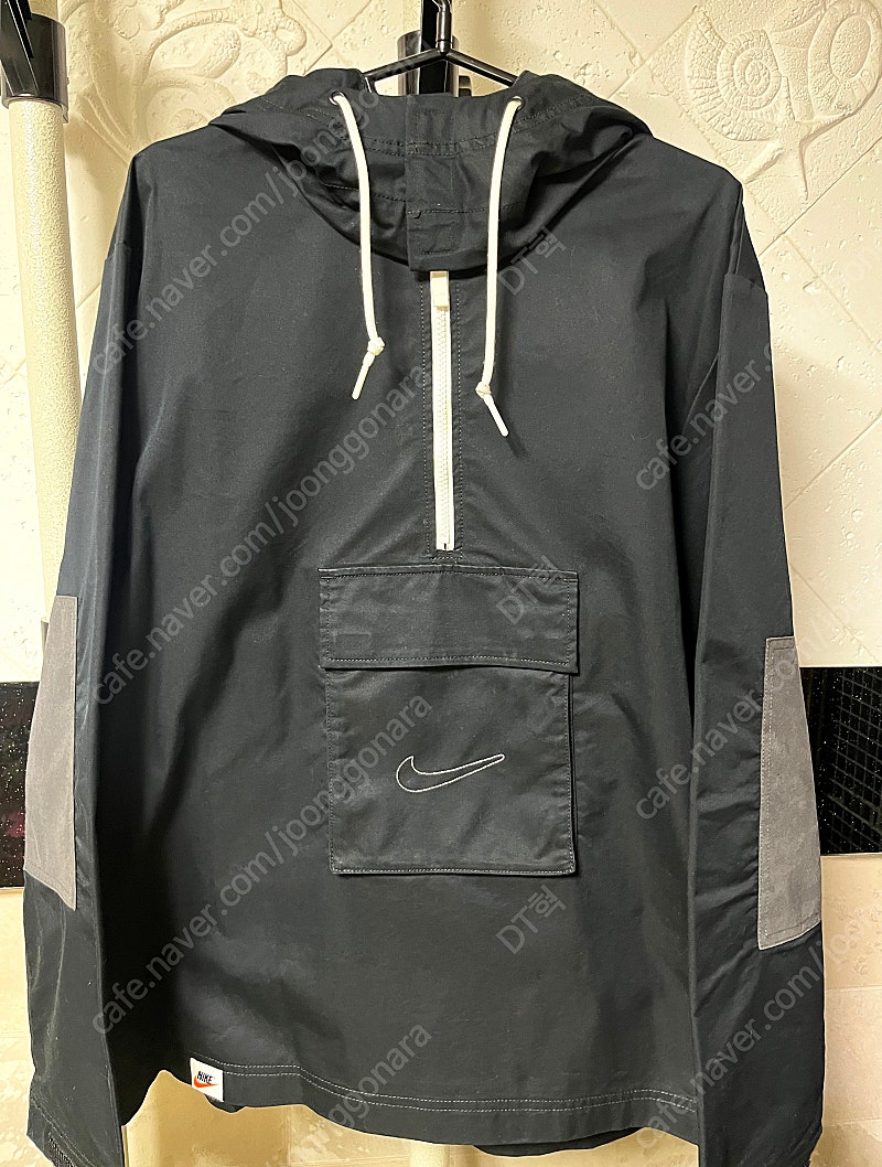 나이키 언라인드 아노락 바람막이 (블랙, 2XL)