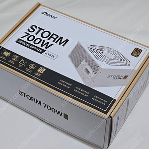 AONE STORM 700W 80PLUS브론즈 화이트 파워서플라이 풀박스 50,000원