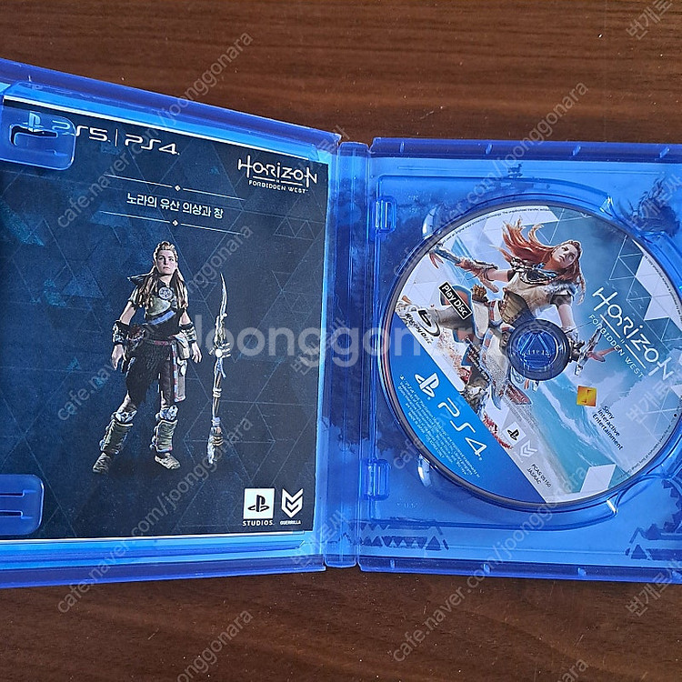 플스4 PS4 타이틀 호라이즌 포비든 웨스트 A급 중고--1