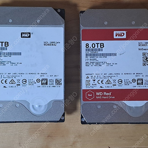 WD White, WD Red 8TB NAS용 HDD 하드디스크