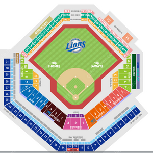 3/22(토) 삼성 vs 키움 개막전 3루/1 상단스카이 판매