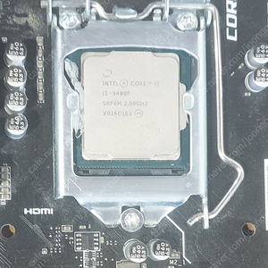 I5 9400f cpu 단품팝니다 최대3개