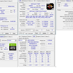 고사양!새상품!7500f 4060ti 32g 1tb