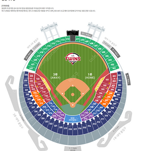 [ LG트윈스 vs 롯데자이언츠 ] 03/23(일) 3루 4연석