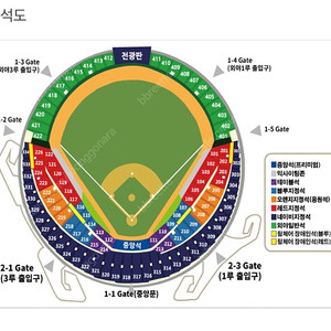 3월28일 두산삼성 개막전 중앙네이비 2연석