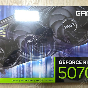 PALIT 이엠텍 RTX5070TI gaming pro 판매합니다.