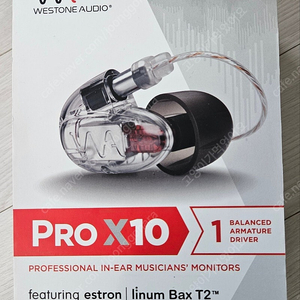 WESTONE AUDIO Pro X10 웨스턴오디오