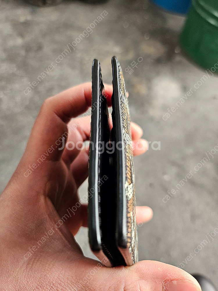 고야드 빅투와르 블랙 반지갑 판매합니딘--7